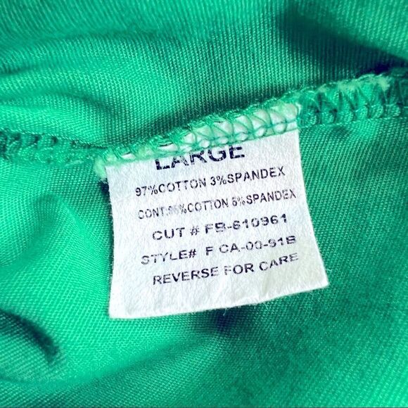 Fishbowl Kelly Green V-Neck Short Sleeve Mini Dress Women’s Size Large (L) - Picture 8 of 8